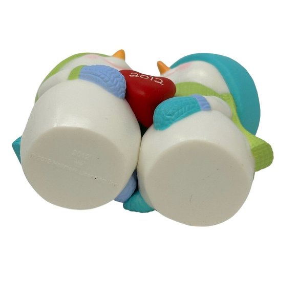 Hallmark Keepsake Ornament Snow in Love Personalize Stickers Snowmen 2012 - Picture 7 of 11